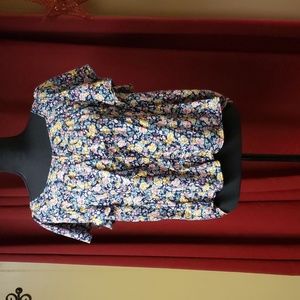 Old Navy womens peasant style blouse